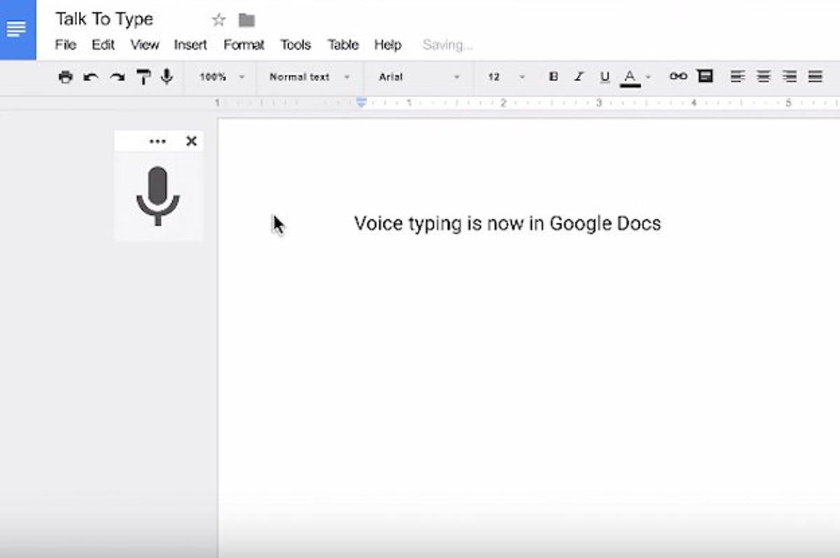 Google Docs Can Understand What You Say Now